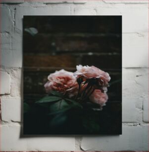 Πίνακας, Moody Pink Roses Moody Pink Roses