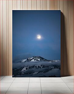 Πίνακας, Moonlit Mountain Φεγγαρόλουστο βουνό