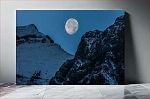 Πίνακας, Moonlit Mountains Φεγγαρόλουστα βουνά
