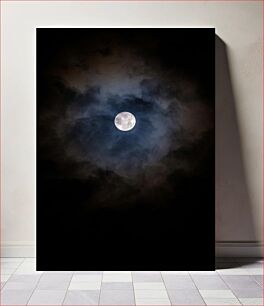 Πίνακας, Moonlit Night Φεγγαρόφωτη νύχτα