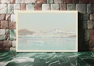 Πίνακας, Morning at Muir Glacier