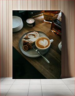 Πίνακας, Morning Coffee and Pastry Πρωινός Καφές και Ζαχαροπλαστική