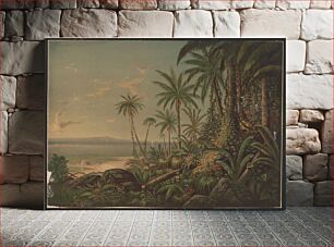 Πίνακας, "Morning in the tropics"