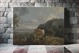 Πίνακας, Morning: Landscape with Mares and Sheep