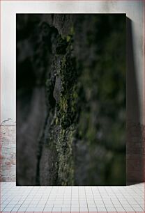 Πίνακας, Mossy Rock Close-Up Mossy Rock Close-up