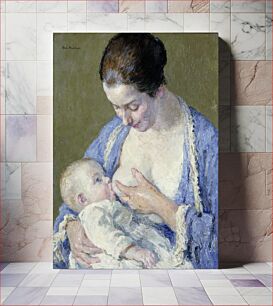 Πίνακας, Mother and Child, Gari Melchers