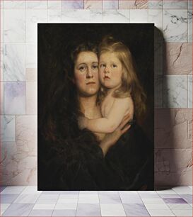 Πίνακας, Mother Love, Charles Frederick Naegele