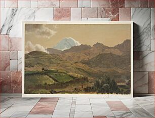 Πίνακας, Mount Chimborazo, Ecuador, Frederic Edwin Church
