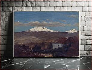 Πίνακας, Mount Chimborazo Shown From Riobamba, Ecuador, Frederic Edwin Church