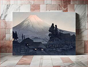 Πίνακας, Mount Fuji From Mizukubo (1932) by Hiroaki Takahashi