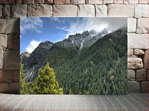 Πίνακας, Mountain and Forest Landscape Ορεινό και δασικό τοπίο