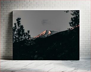 Πίνακας, Mountain at Dusk Βουνό στο σούρουπο