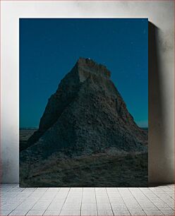 Πίνακας, Mountain at Night Βουνό τη νύχτα