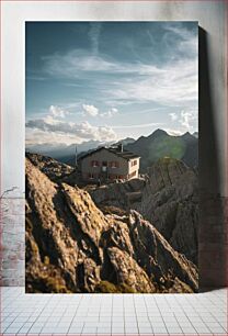 Πίνακας, Mountain Cabin with Scenic View Καμπίνα βουνού με γραφική θέα