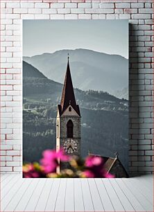 Πίνακας, Mountain Clock Tower Ορεινός Πύργος Ρολογιού