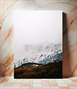 Πίνακας, Mountain Home in Autumn Ορεινό Σπίτι το Φθινόπωρο