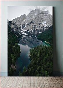 Πίνακας, Mountain Lake Reflection Αντανάκλαση της λίμνης του βουνού