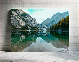 Πίνακας, Mountain Lake Reflection Αντανάκλαση της λίμνης του βουνού