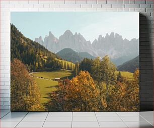 Πίνακας, Mountain Landscape in Autumn Ορεινό τοπίο το φθινόπωρο