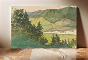 Πίνακας, Mountain landscape, Jan Novopacký