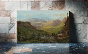 Πίνακας, Mountain landscape