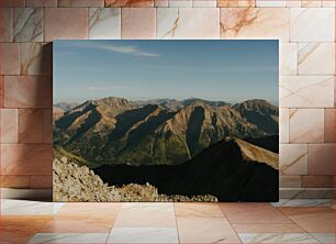 Πίνακας, Mountain Landscape Ορεινό τοπίο