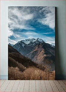 Πίνακας, Mountain Landscape under Dramatic Sky Ορεινό τοπίο κάτω από τον δραματικό ουρανό