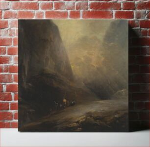 Πίνακας, Mountain Landscape with Banditti
