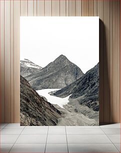 Πίνακας, Mountain Landscape with Glaciers Ορεινό τοπίο με παγετώνες