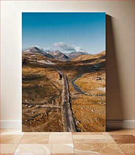 Πίνακας, Mountain Landscape with Road Ορεινό τοπίο με δρόμο