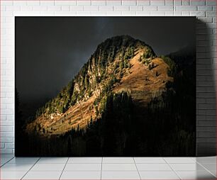 Πίνακας, Mountain Peak at Dusk Κορυφή στο σούρουπο