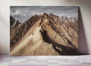 Πίνακας, Mountain Range at Dusk Οροσειρά στο σούρουπο