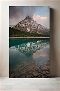 Πίνακας, Mountain Reflection in a Serene Lake Αντανάκλαση βουνού σε μια γαλήνια λίμνη