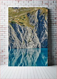 Πίνακας, Mountain Reflection in Clear Lake Αντανάκλαση βουνού στην Καθαρή Λίμνη