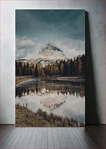 Πίνακας, Mountain Reflection in Lake Αντανάκλαση βουνού στη λίμνη