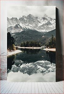 Πίνακας, Mountain Reflection in Lake Αντανάκλαση βουνού στη λίμνη