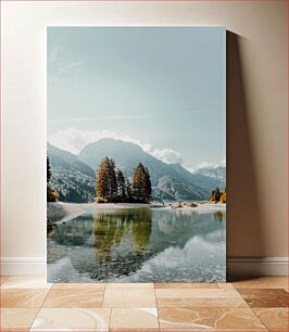 Πίνακας, Mountain Reflection Αντανάκλαση βουνού