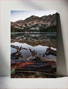 Πίνακας, Mountain Reflection Αντανάκλαση βουνού