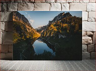 Πίνακας, Mountain Reflection on Lake Αντανάκλαση βουνού στη λίμνη