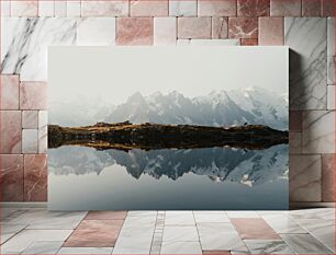 Πίνακας, Mountain Reflections Αντανακλάσεις βουνών