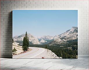 Πίνακας, Mountain Road with Scenic View Ορεινός Δρόμος με γραφική θέα