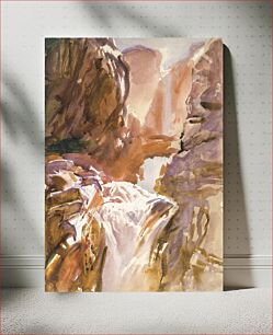 Πίνακας, Mountain Torrent (ca. 1910) by John Singer Sargent