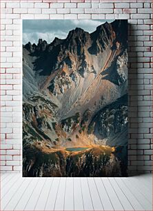 Πίνακας, Mountain Valley with Pond Ορεινή κοιλάδα με λίμνη