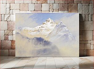 Πίνακας, Mountain View: Terglon Alps seen from near Lengenfeld Carniola, Austria