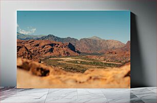 Πίνακας, Mountainous Desert Landscape Ορεινό Ερημικό Τοπίο
