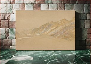 Πίνακας, Mountains by the Traveller's Rest near Dolgelly