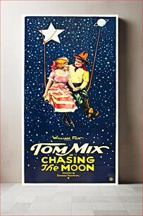 Πίνακας, Movie poster for the American drama film Chasing the Moon (1922)