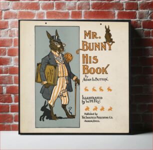 Πίνακας, Mr. Bunny, his book by Adam L. Sutton