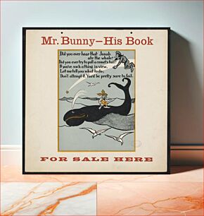 Πίνακας, Mr. Bunny - his book, for sale here