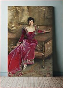 Πίνακας, Mrs. Hugh Hammersley (1892) by John Singer Sargent